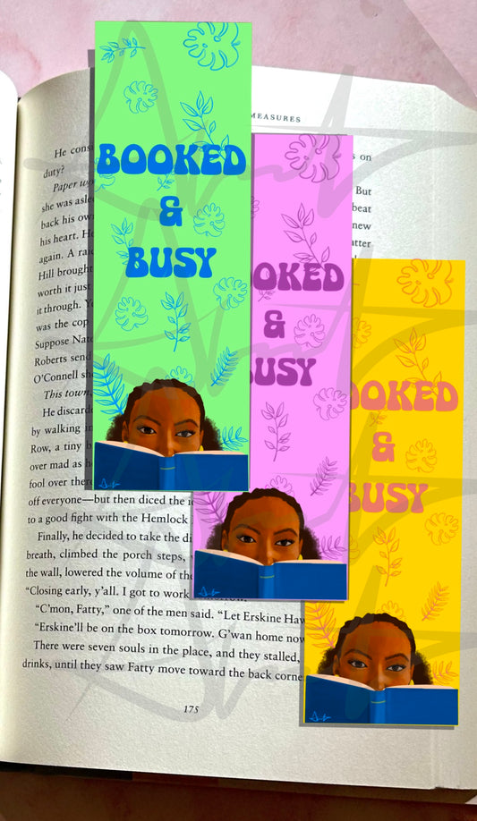 Laminated Bookmarks- set of 3, various designs