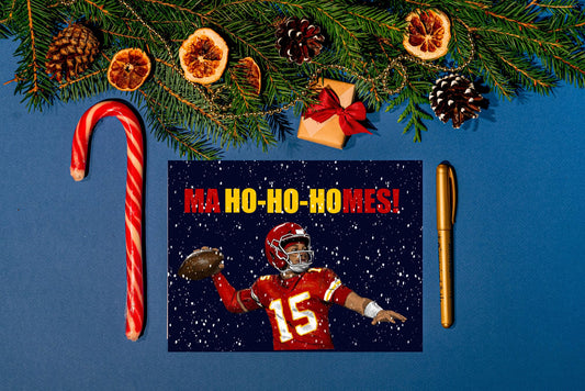 Mahomes Christmas Card